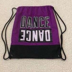 Justice Dance drawstring bag